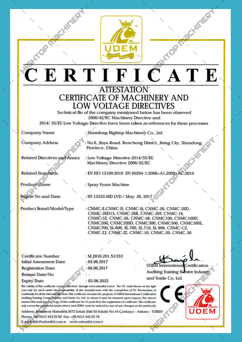 CE certificate