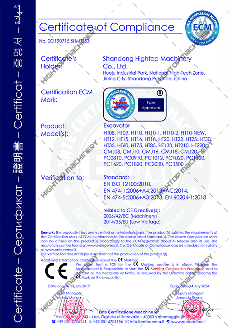 CE certificate