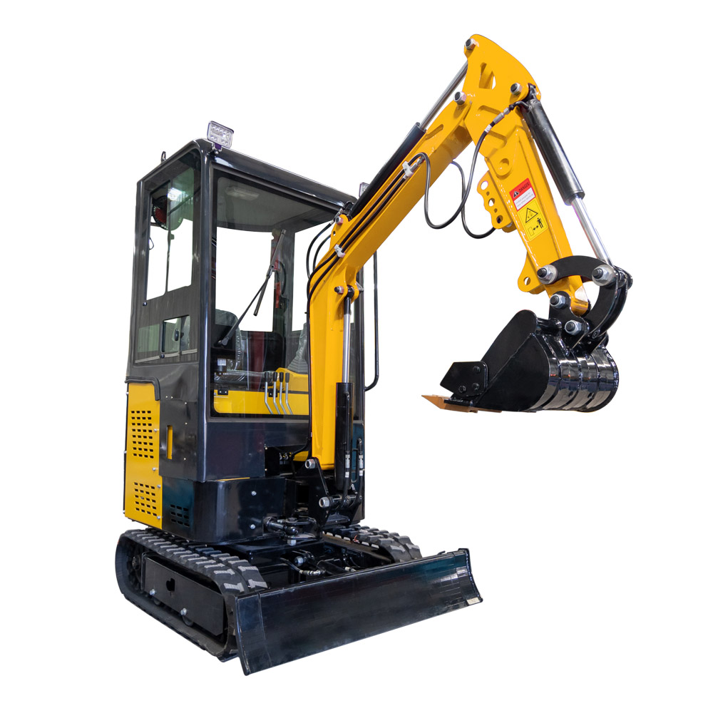 1.5 ton mini excavator with closed cab