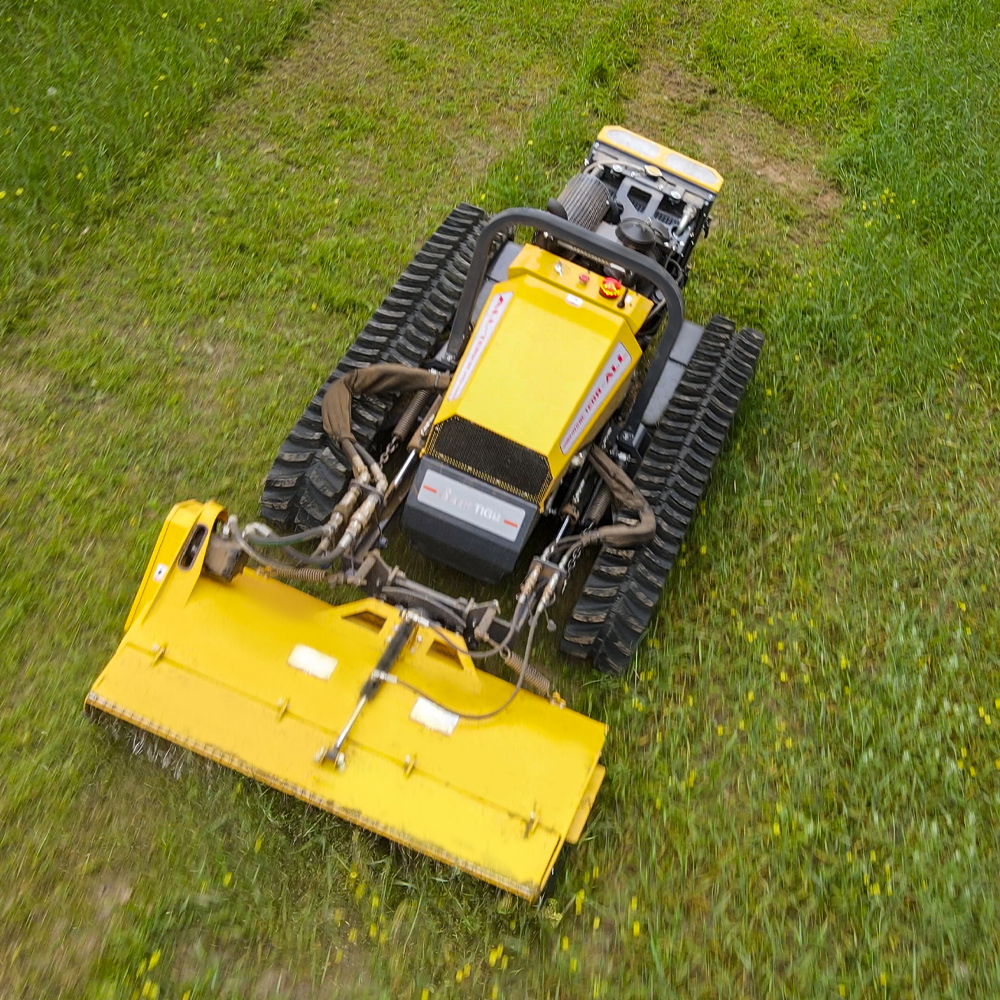 Large remote control lawn mower