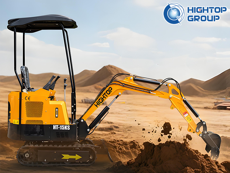 HT-15KS Mini Excavator: Conquers Any Terrain, Saves Time and Effort, Excels in Diverse Conditions!