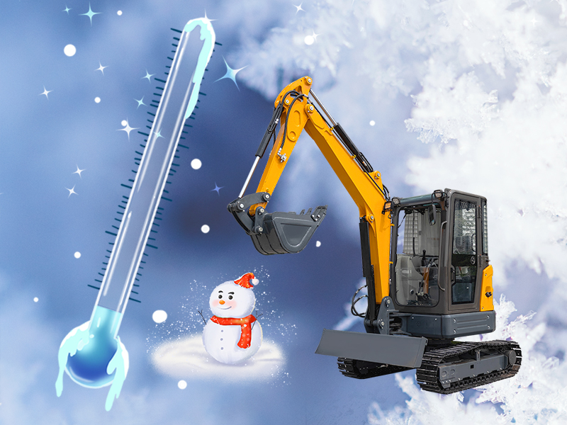 2025 Cold Snap with Sleet Approaches: Complete Guide to “Freeze and Slip Prevention” for Excavator Operations