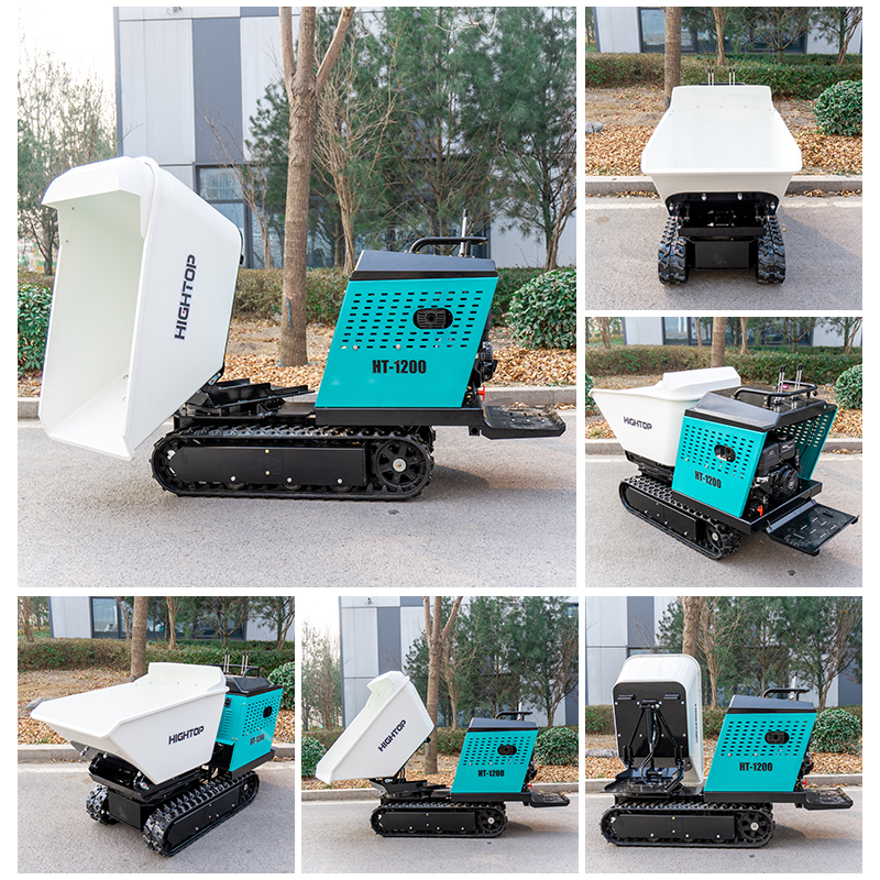 HT1200 Crawler Rotation Dump Truck