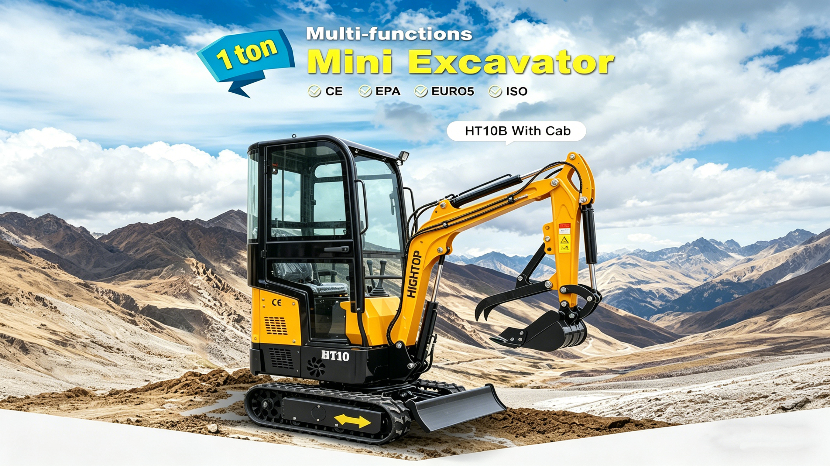 HT10B vs. Others: Why This 1-Ton Mini Excavator is the Best Investment for 2026